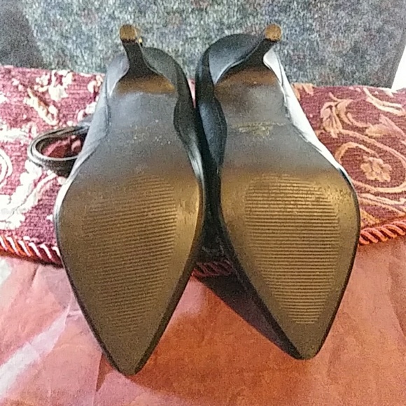 Anne Michelle Black strap Shoes - Picture 4 of 6